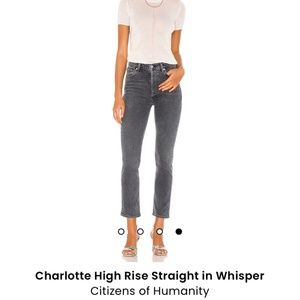 Citizens of Humanity Charlotte High Rise Straight
